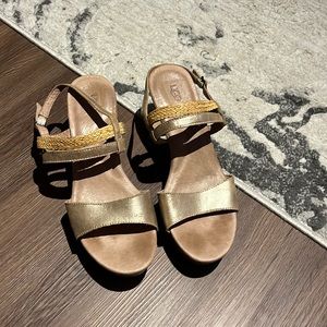 UGG wedge sandals
